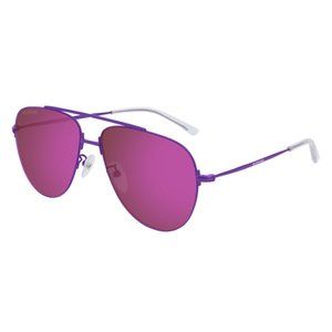 Balenciaga Purple Mirror Aviators
